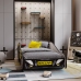 Batman Car II Children's Bed 160x80 with Mattress Black