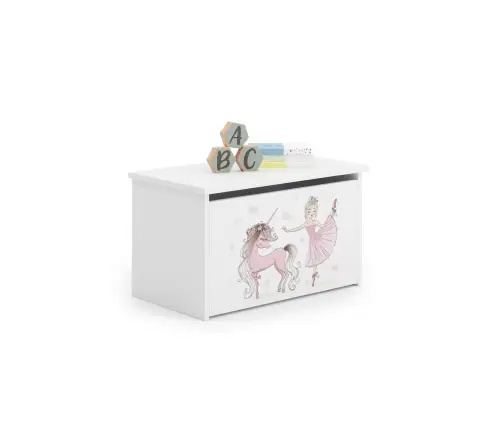 Bērnu rotaļlietu kaste DARIA Unicorn