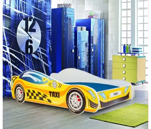 Batcar vaikiška lova 160x80 su čiužiniu, Taksi