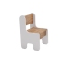 Bērnu galda un divu bērnu krēslu komplekts white/oak craft gold colour