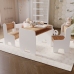 Bērnu galda un divu bērnu krēslu komplekts white/oak craft gold colour
