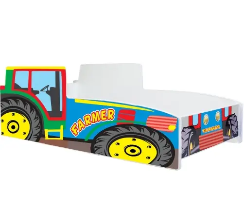 Lastevoodi madratsiga Car 160x80 Traktor