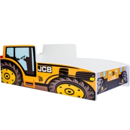 Children's bed with mattress Car 160x80 Yellow