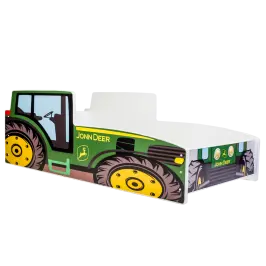 Bērnu gulta ar matraci Car 160x80 Zaļa