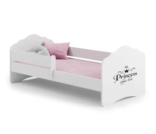 Bērnu gulta FALA ar drošības barjeru 160x80 Princess