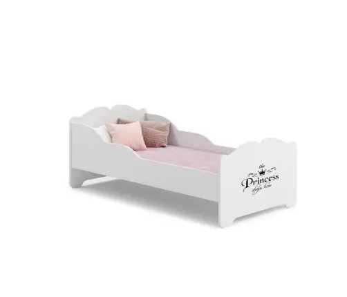 Anna 140x70 Princess children's bed with mattress