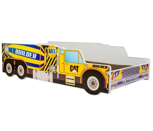 Lastevoodi madratsiga Car 160x80 Betoonisegaja