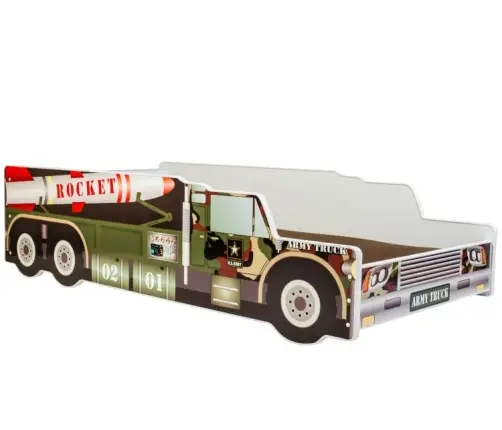 Vaikiška lova RIKO 140x70 Raketa su čiužiniu