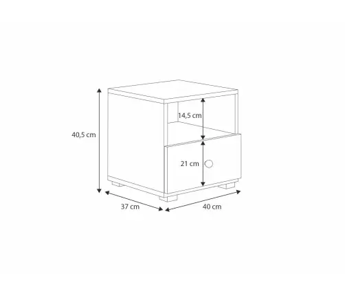Прикроватная тумбочка EMI