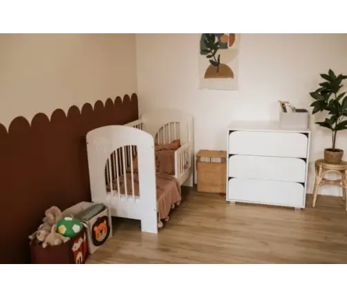 Kūdikio lovytė Klups NEL CLOUD WHITE 120x60