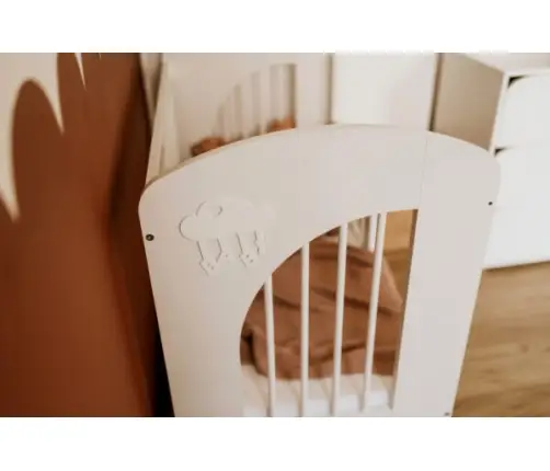 Kūdikio lovytė Klups NEL CLOUD WHITE 120x60