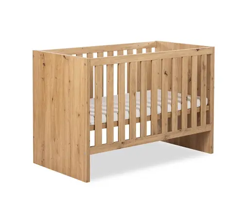 Baby Cot Klups AMELIA OAK 120x60