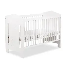 Baby Cot Klups IDA BEECH- WHITE 120×60
