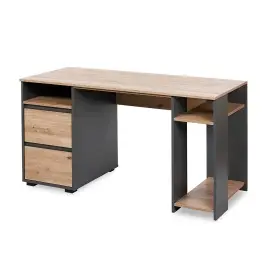 Rakstāmgalds Klups DALIA ANTHRACITE-OAK Rakstāmgalds Klups DALIA ANTHRACITE-OAK