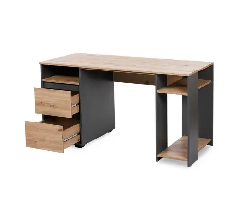 Study desk Klups DALIA ANTHRACITE-OAK