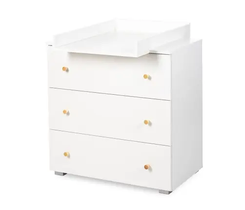Komoda su vystymo lenta Klups KAROLINA WHITE-PINE