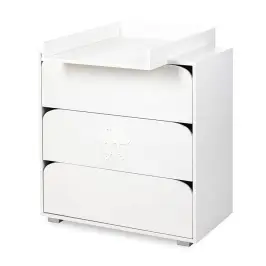 Комод c пеленальным столиком Klups NEL CLOUD WHITE