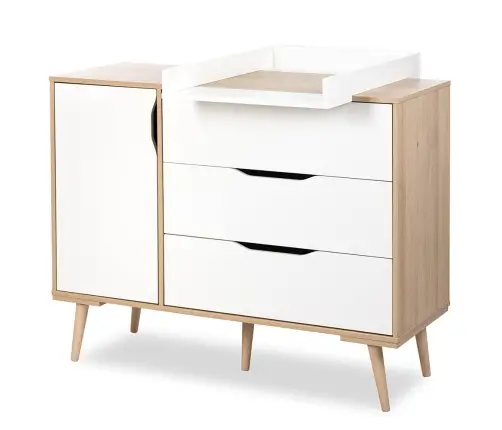 Komoda Klups SOFIE BEECH-WHITE