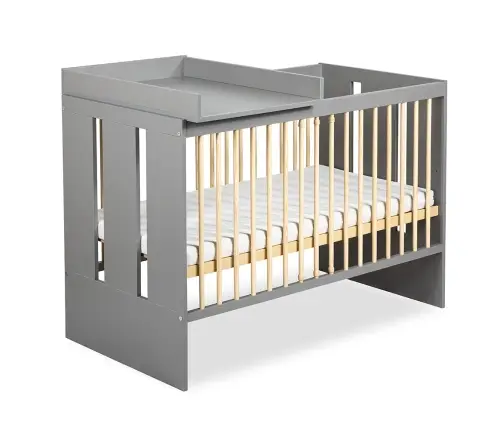 Пеленальная поверхность на кроватку 120×60 Klups PAULINE GRAPHITE