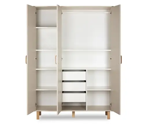 Wardrobe Klups LAURA CHAMPAGNE-BEECH