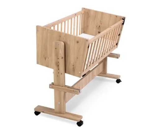 Vaikiška lovelė - lopšys Klups ZOYA OAK 89×40