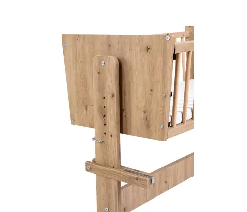 Vaikiška lovelė - lopšys Klups ZOYA OAK 89×40