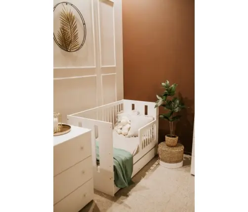 Baby Cot Klups PAULA WHITE 120x60