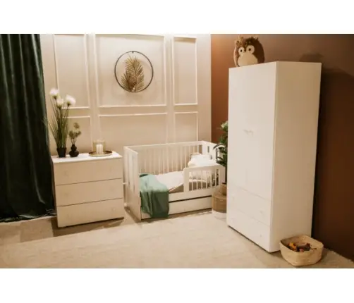 Komoda su vystymo lenta Klups PAULA WHITE