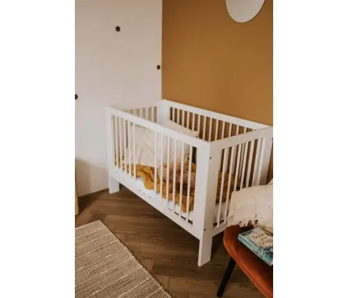 Baby Cot Klups OLIVIA WHITE 120x60