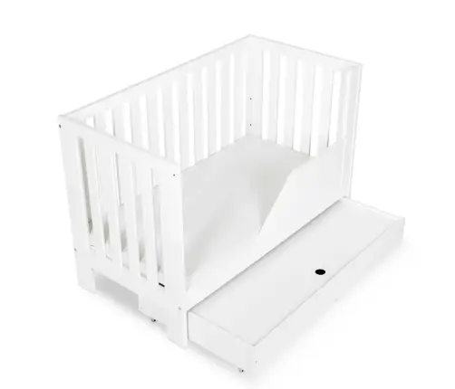 Vaikiška lova Klups Amelia II WHITE 120x60