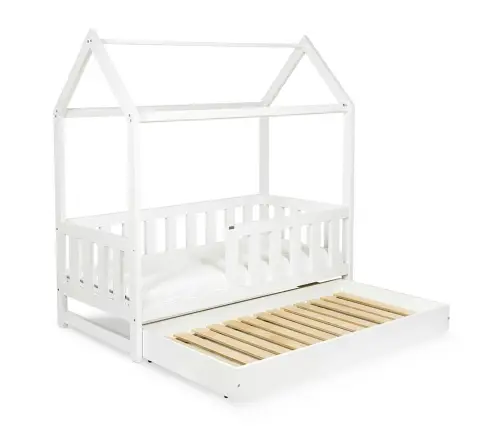 Lovytė–namelis Klups LIV WHITE 160×80