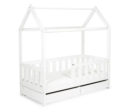 Lovytė–namelis Klups LIV WHITE 160×80