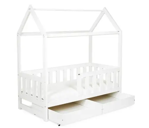 Lovytė–namelis Klups LIV WHITE 160×80