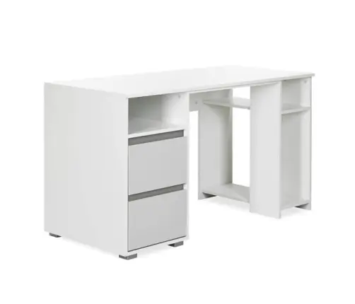 Study desk Klups DALIA WHITE-GREY
