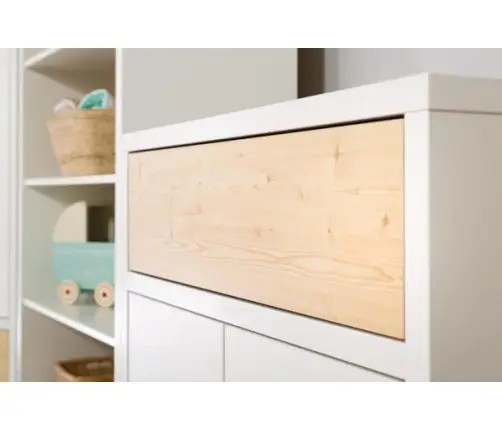 Dresser Klups LYDIA PINE-WHITE