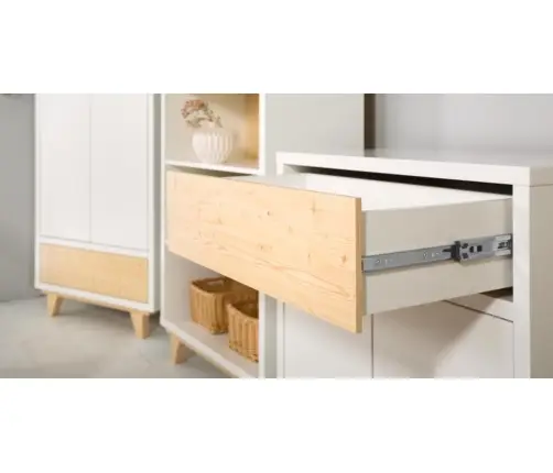 Dresser Klups LYDIA PINE-WHITE