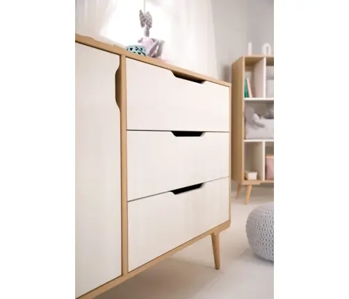 Komoda Klups SOFIE BEECH-WHITE
