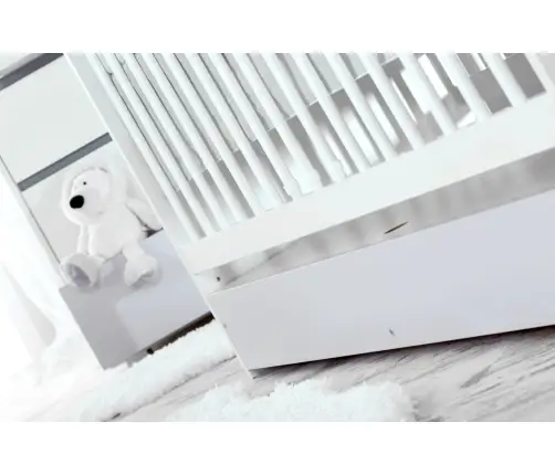 Bed Drawer Klups DALIA WHITE-GREY 140×70