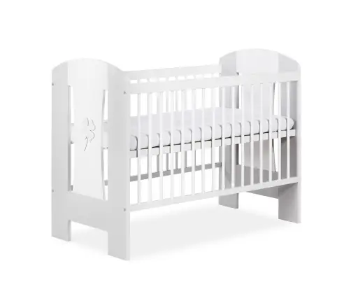 Bērnu gulta Klups NATI WHITE-GREY 120×60