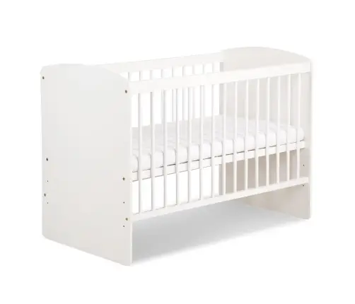 Детская кроватка Klups KAROLINA II White 120x60