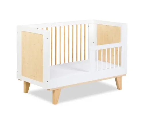 Kūdikio lovytė Klups LYDIA PINE-WHITE 120x60