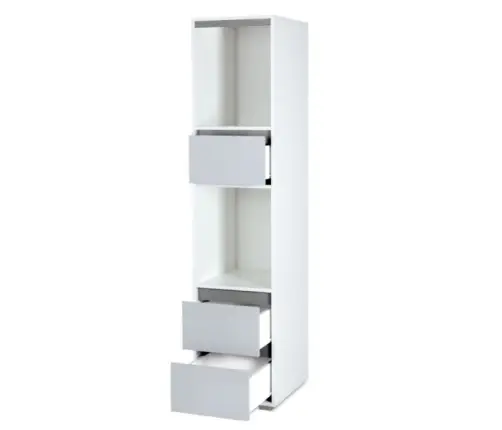 Plaukts Klups DALIA WHITE-GREY