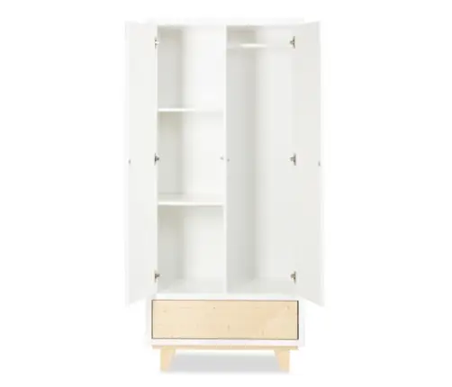 Spinta Klups LYDIA PINE-WHITE