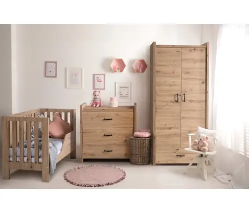 Bērnu gulta Klups Amelia II OAK 120x60