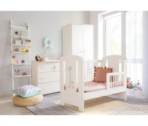 Wardrobe Klups SAFARI GIRAFFE WHITE