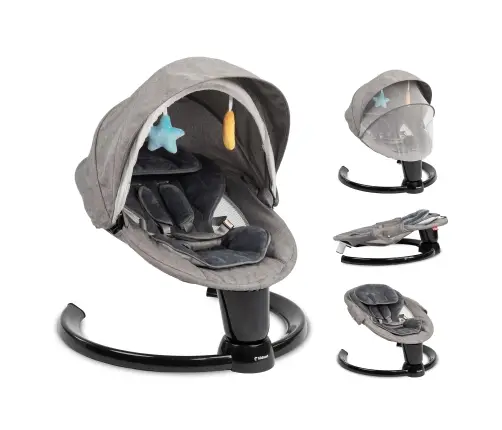 Kidnort Drom  black Кресло-качалка