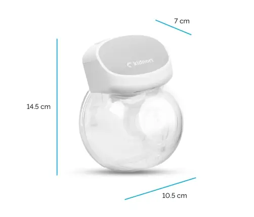 Kidnort Gledelig White Pieno siurblys