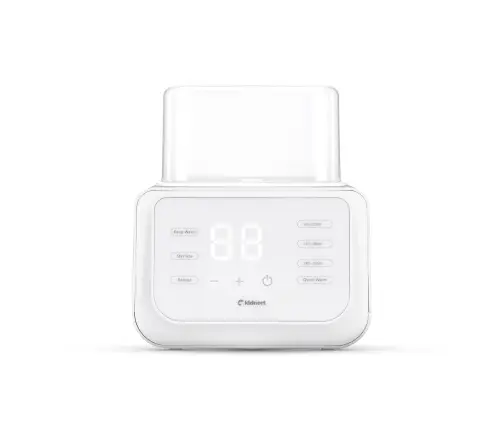 Kidnort Håp White Pudeļu sildītājs