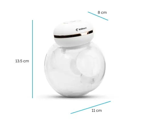 Kidnort Hyggelig White Pieno siurblys