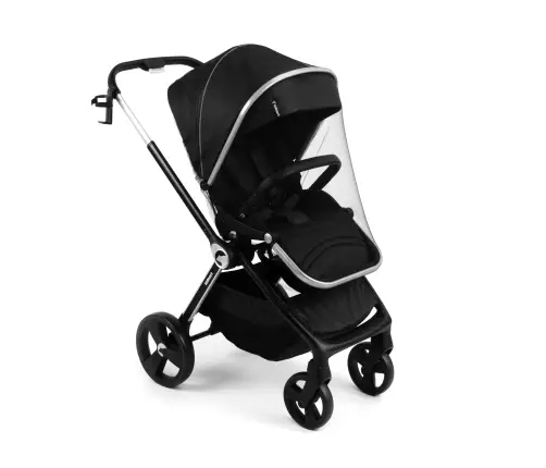 Kidnort Isbjörn x Sove Black Bērnu ratiņi 2in1